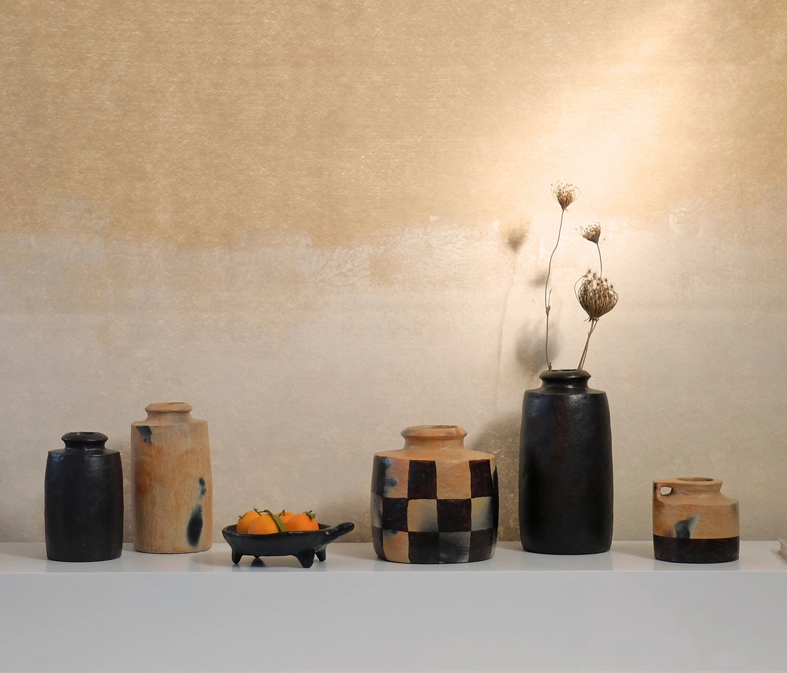 Qayrawan Pot — Checkered · official Tinja photograph