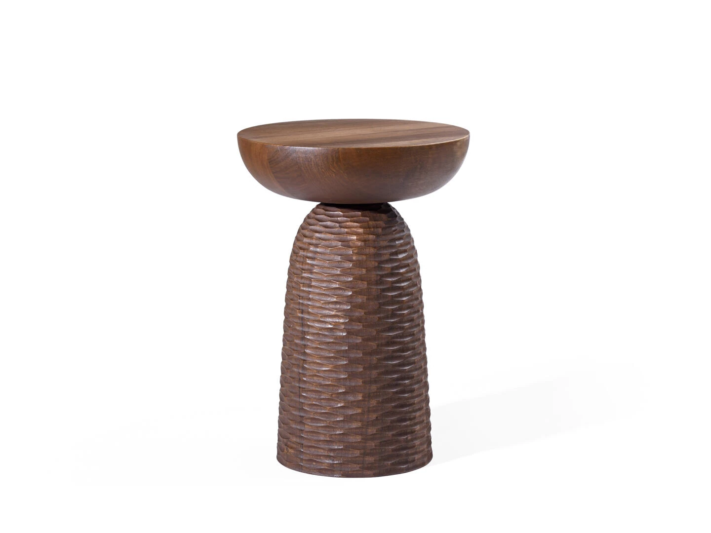 Nera Stool — Oiled Walnut, Cuts · official Zanat photograph