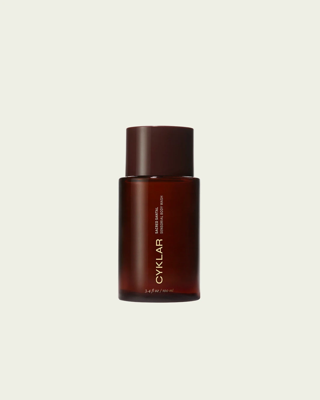 Sacred Santal Sensorial Body Wash — Travel 100 ml · official Cyklar photograph