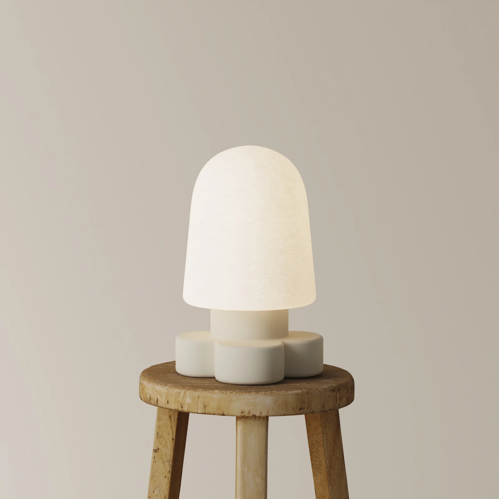 Tiny Table Light by Yowie — Sand · official Gantri photograph