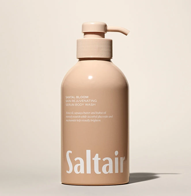 Santal Bloom Body Wash — 500 ml · official Saltair photograph