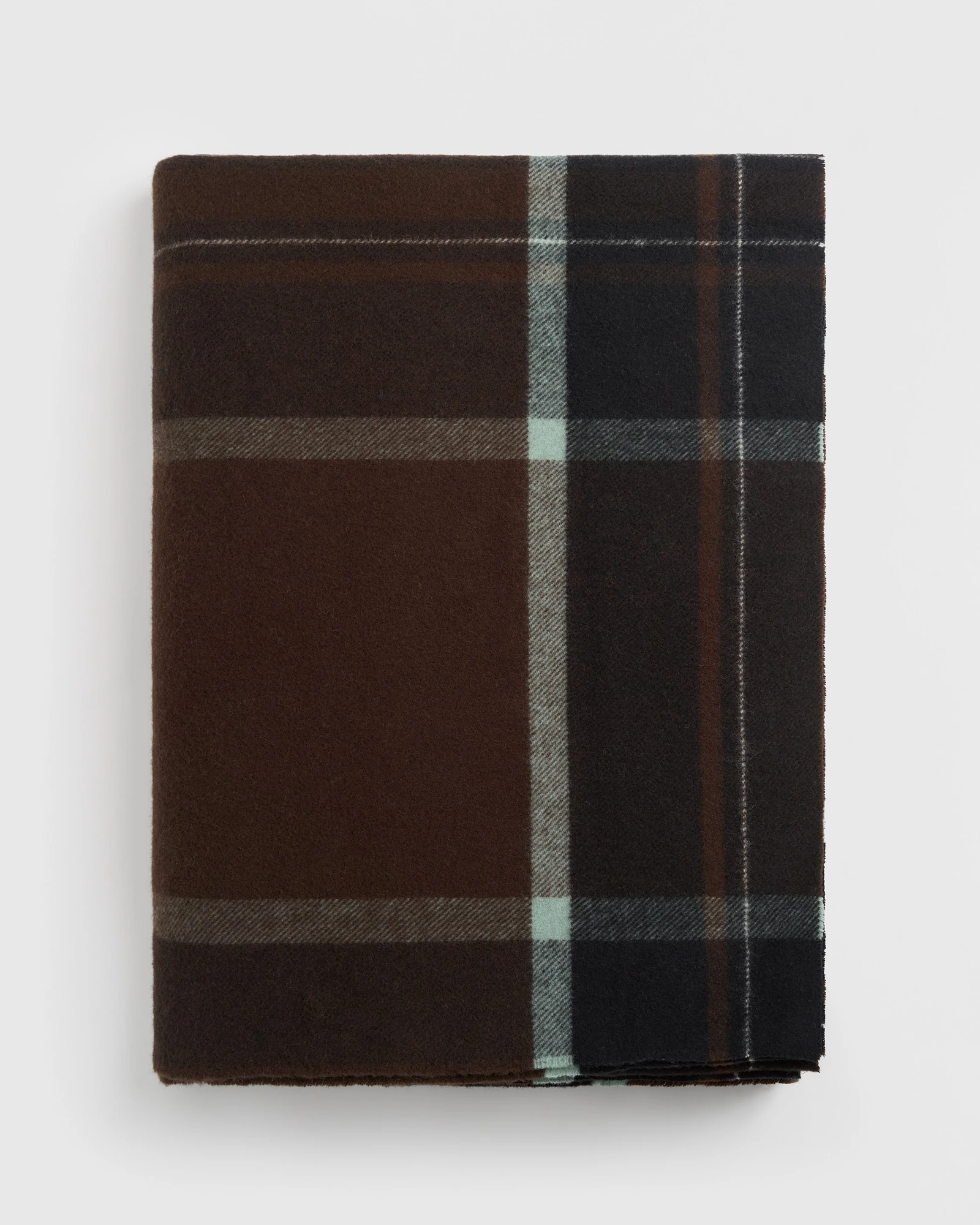 Lambswool Bedspread — Fearn Plaid · official Tekla photograph