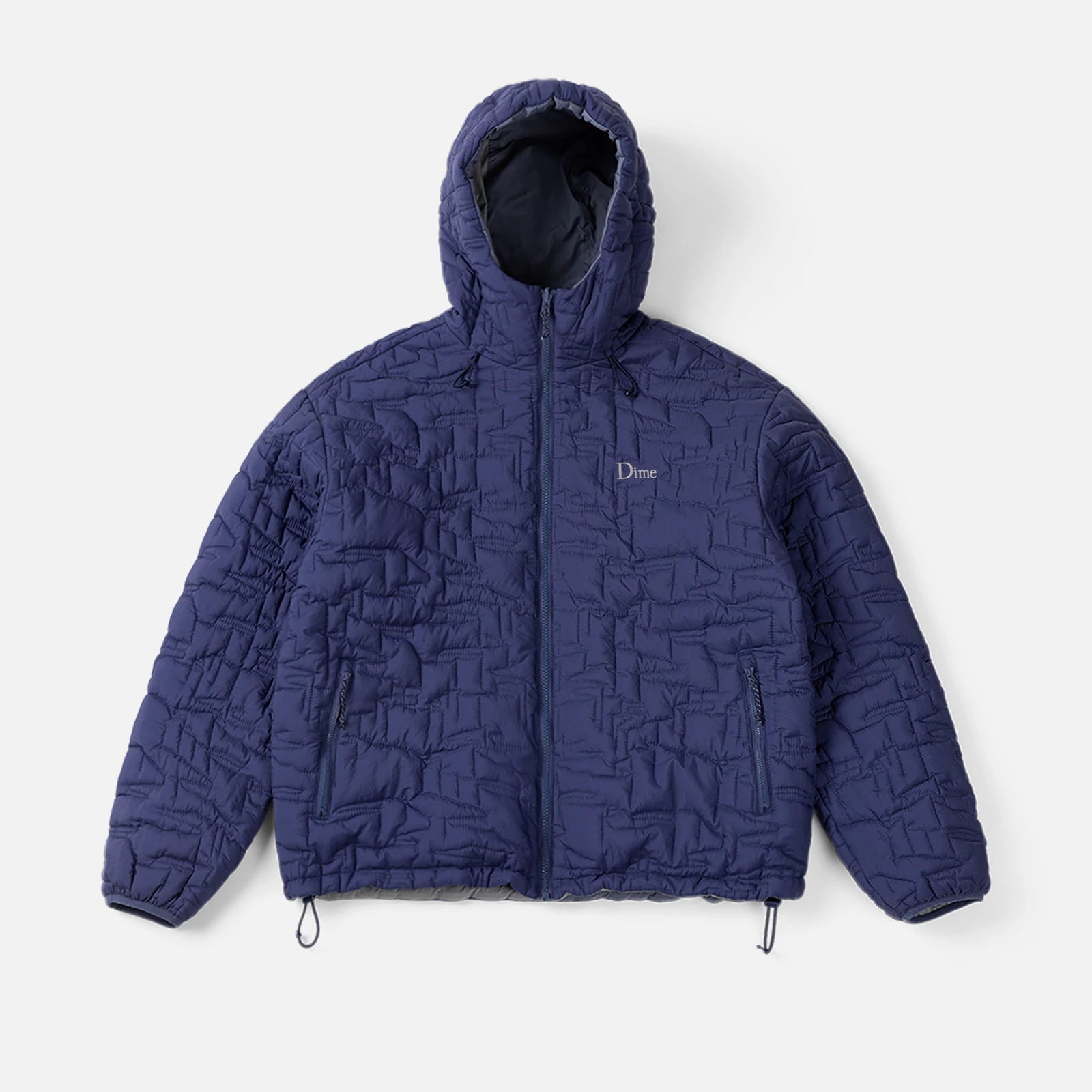 Reversible Insulated Jacket — Blue Iris · fotografía oficial Dime