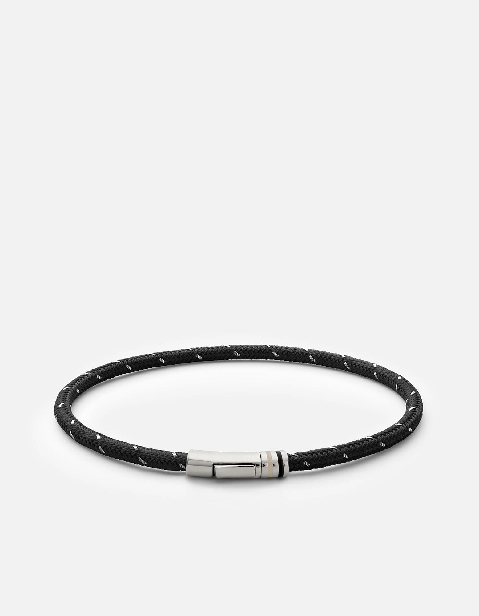 Juno Rope Bracelet — Sterling Silver · official Miansai photograph