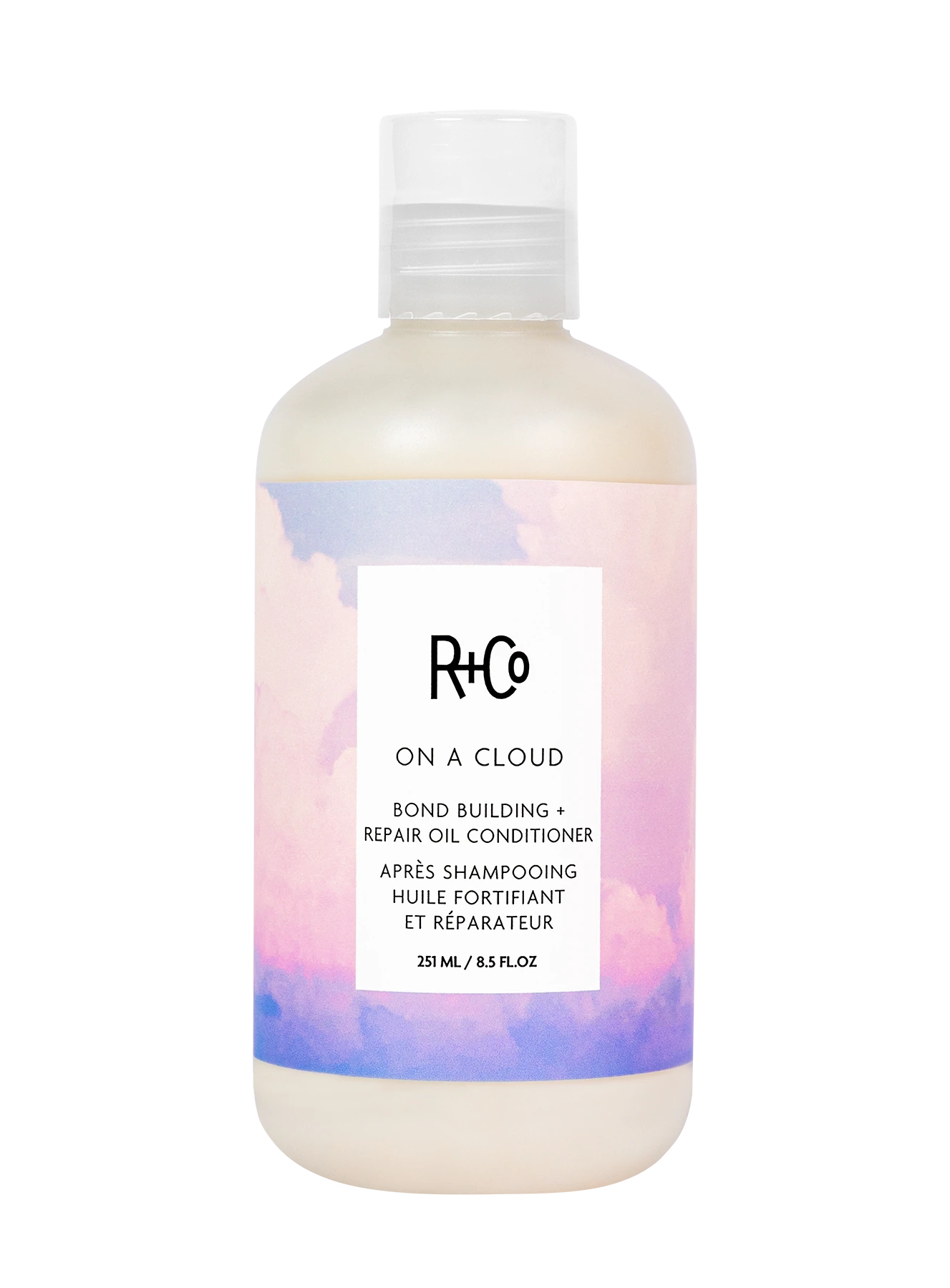 ON A CLOUD Bond Building + Repair Oil Conditioner · photographie officielle R+Co