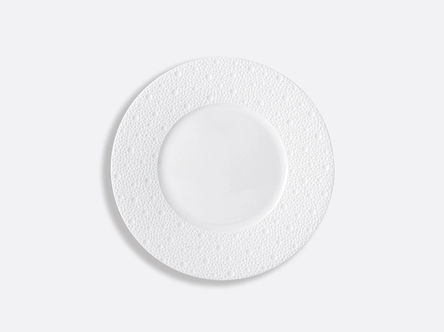 Ecume Flat Plate — 21 cm · photographie officielle Bernardaud