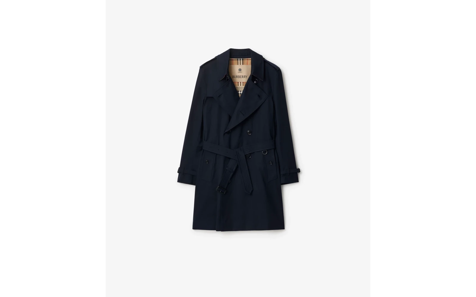 Mid-length Kensington Heritage Trench Coat · official Burberry photograph