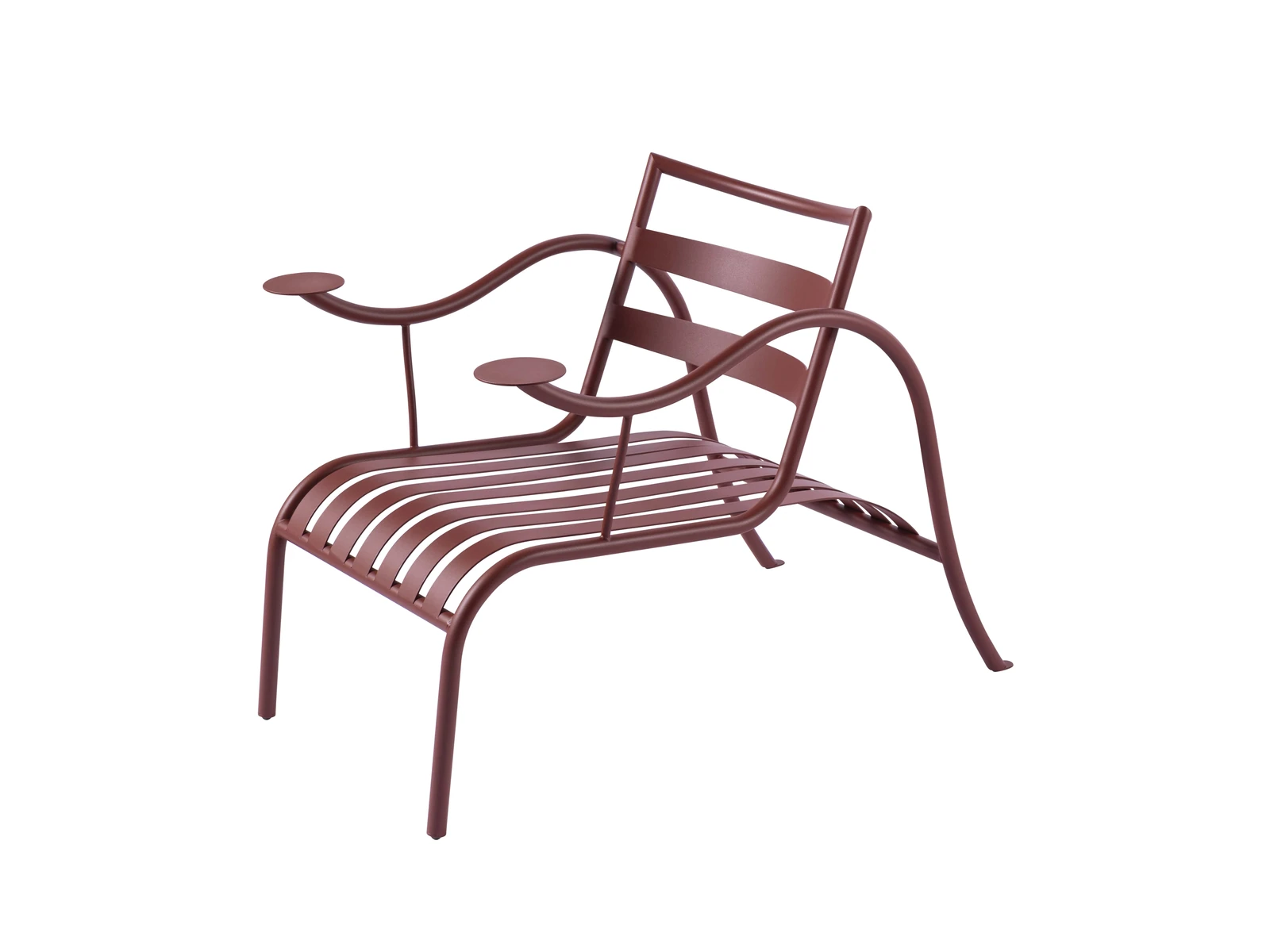 Thinking Man’s Chair — Oxide Red · official Cappellini photograph