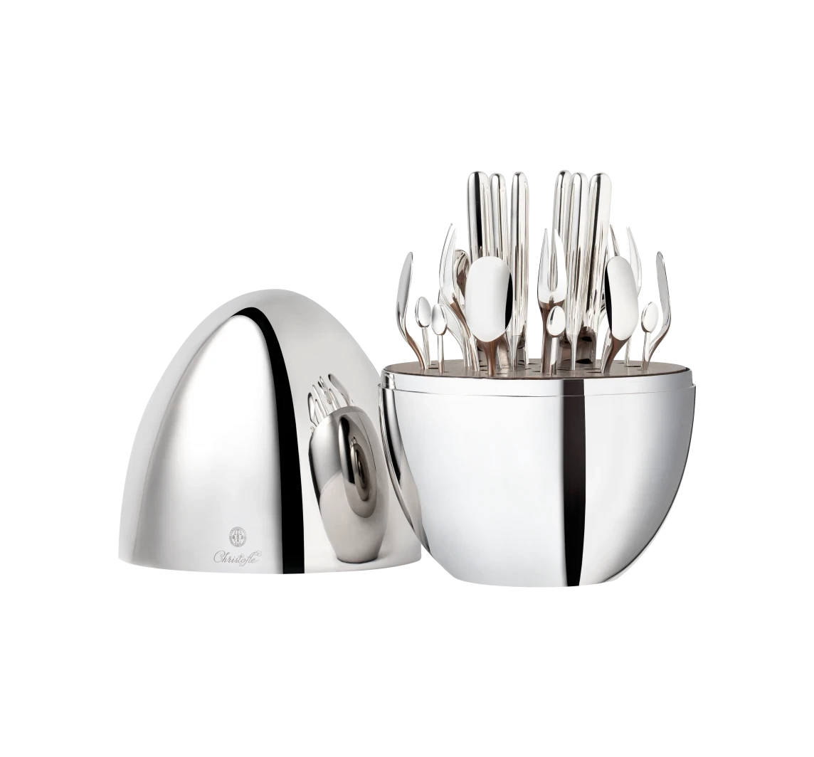 MOOD Party — 24-Piece Silver-Plated Set · official Christofle photograph