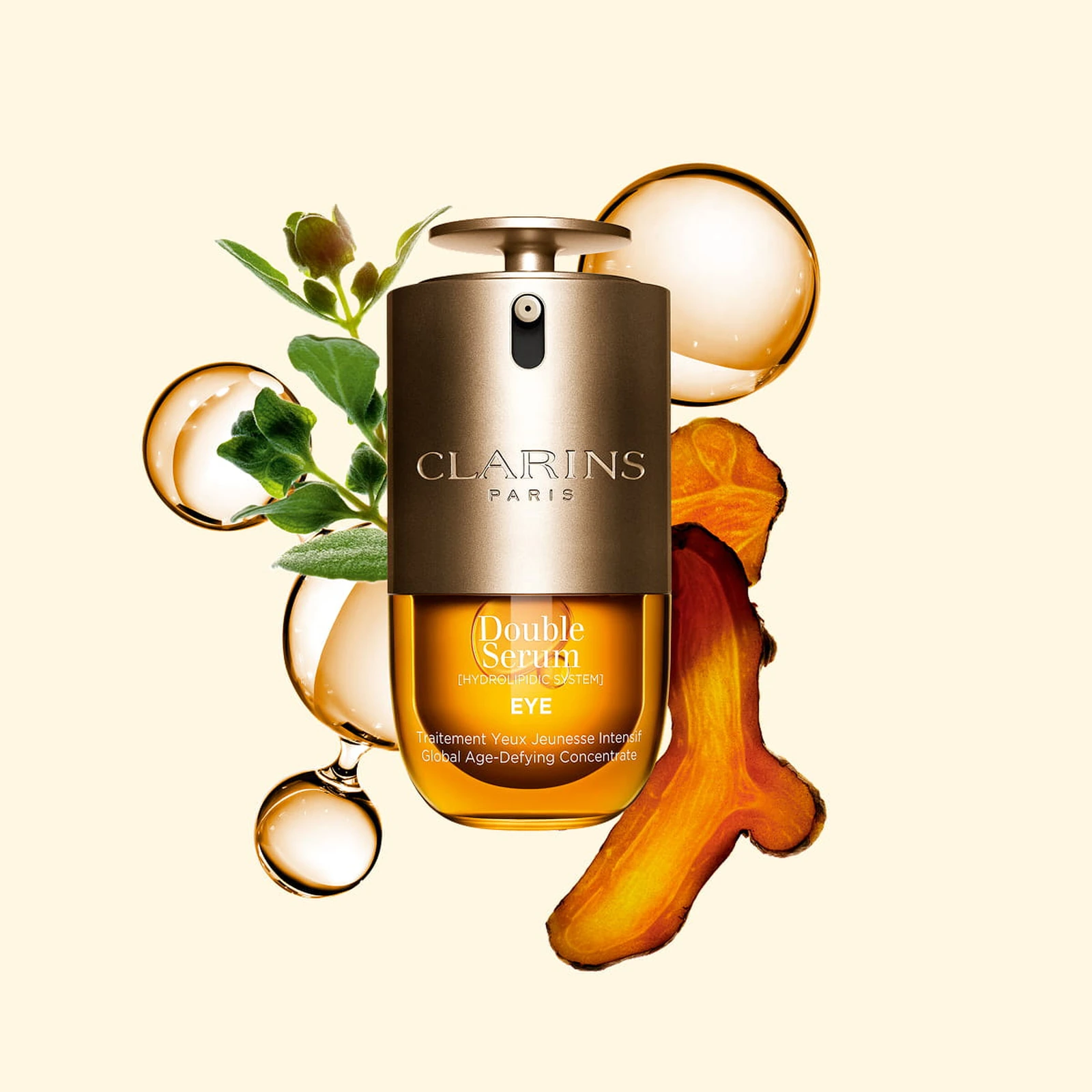 Double Serum Eye — 20 ml · official Clarins photograph