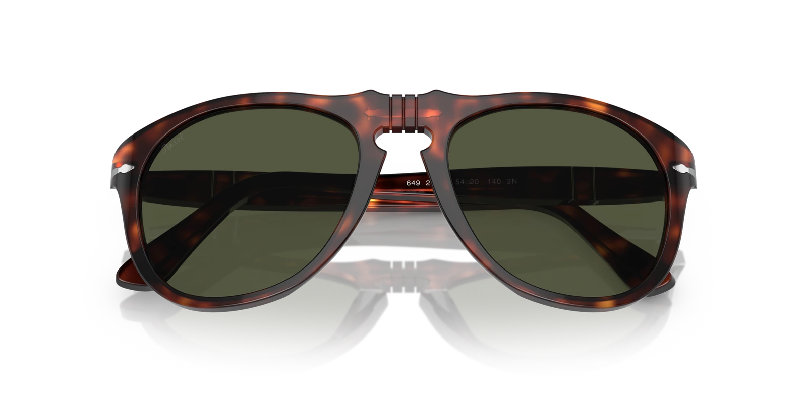 649 Original — Havana / Green · photographie officielle Persol