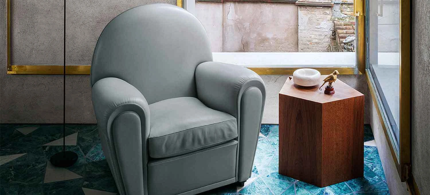 Vanity Fair Armchair · official Poltrona Frau photograph