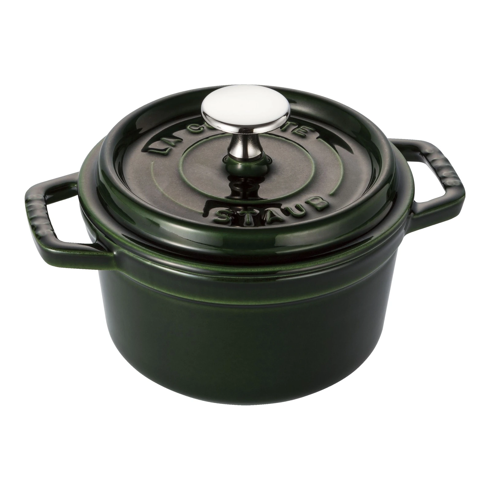 La Cocotte Round Dutch Oven — Basil, 7 qt · fotografía oficial Staub
