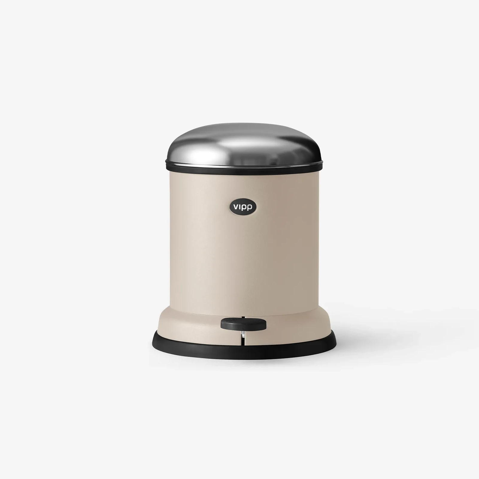 Vipp13 Pedal Bin — Beige, 4 L · fotografía oficial Vipp