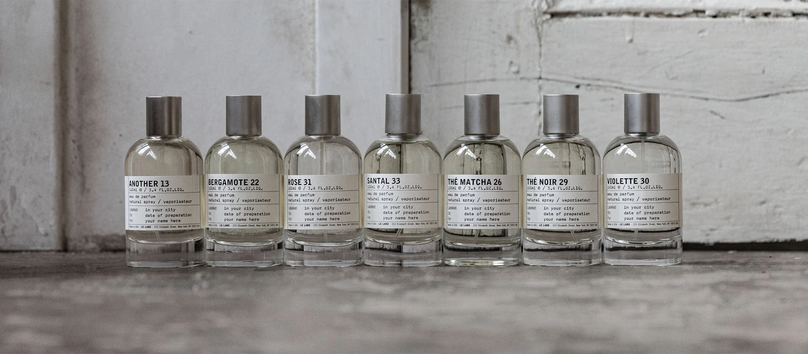 LE LABO · imágenes oficiales de la marca