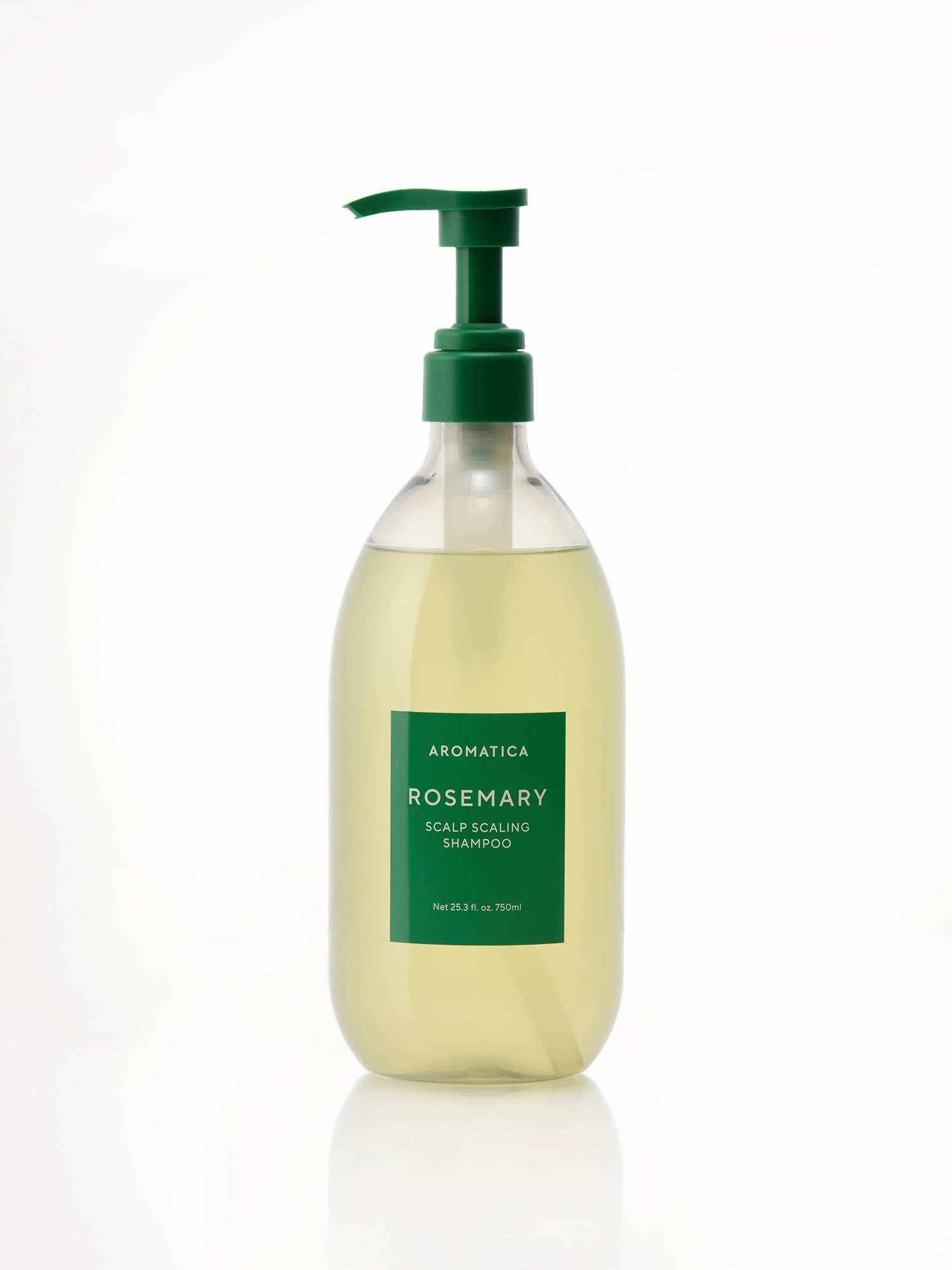 Rosemary Scalp Scaling Shampoo — 750 ml · fotografía oficial AROMATICA