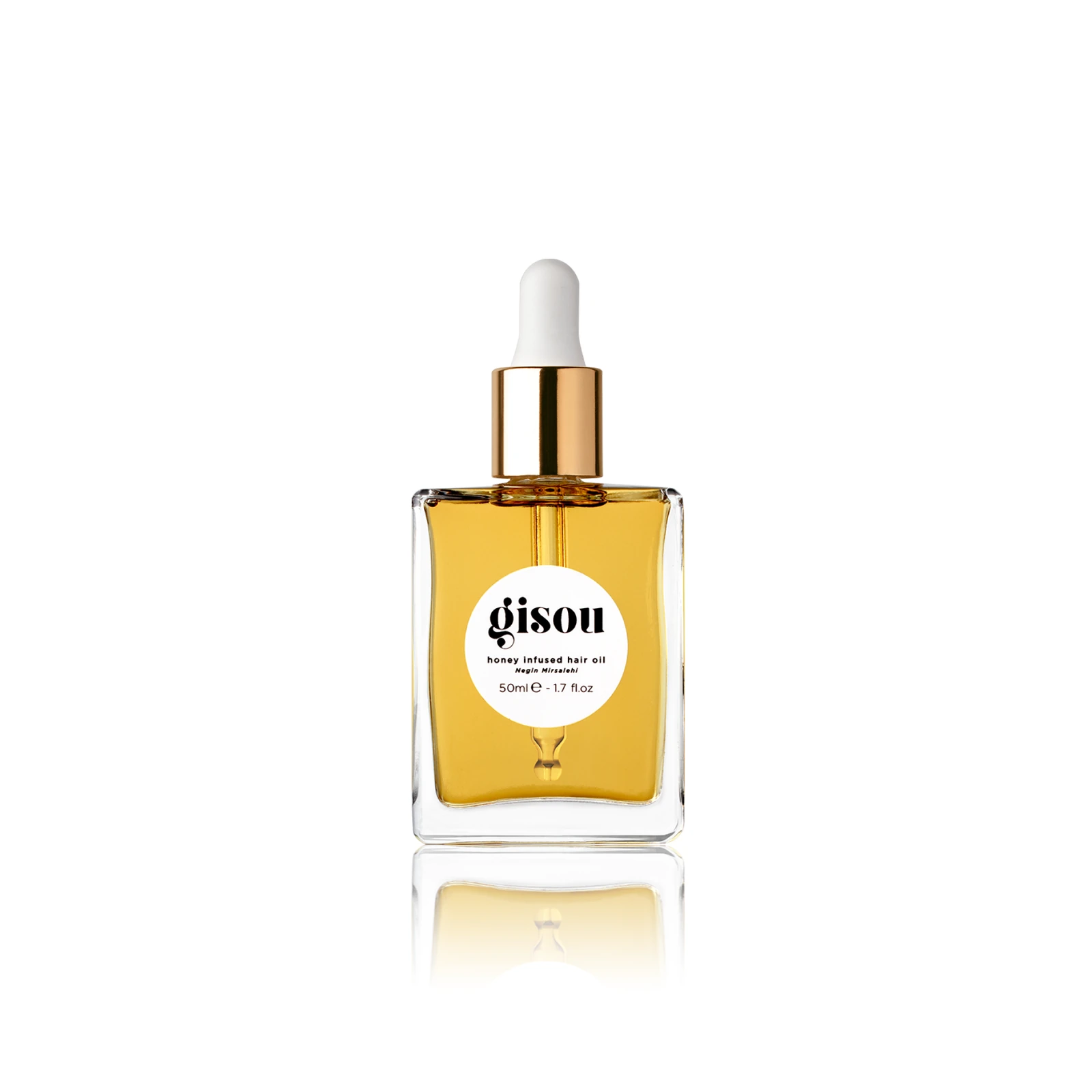 Honey Infused Hair Oil — 50 ml · official Gisou photograph