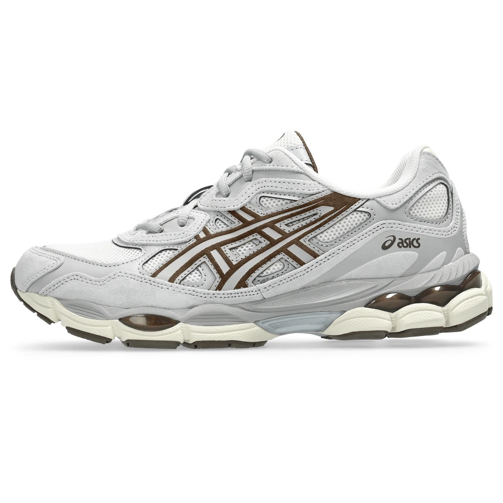GEL-NYC — Cream / Cement Grey 1203A383.114 · fotografía oficial ASICS
