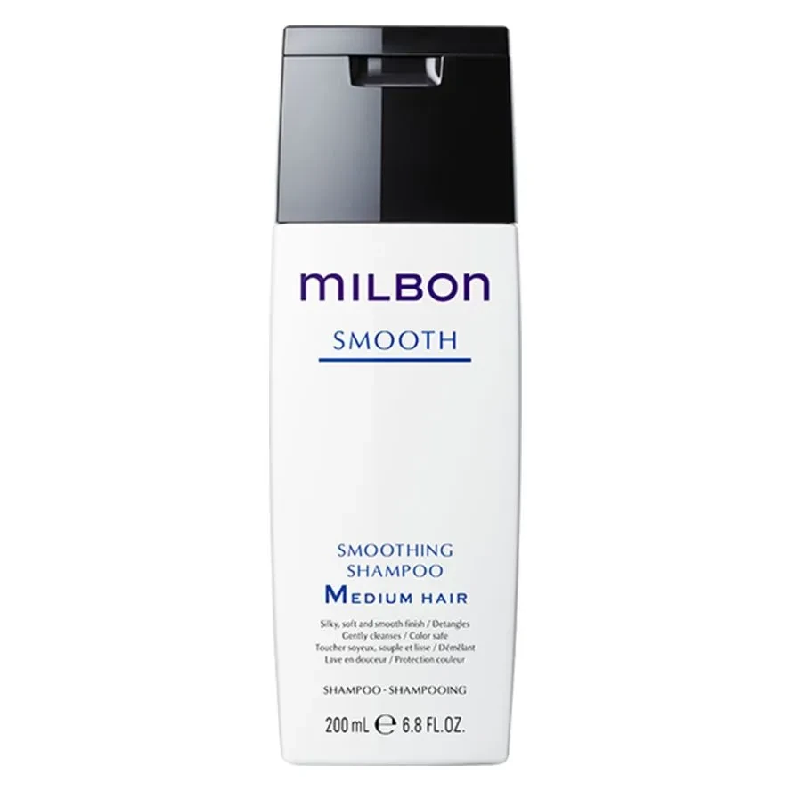 Smoothing Shampoo Medium Hair — 200 ml · official Milbon photograph