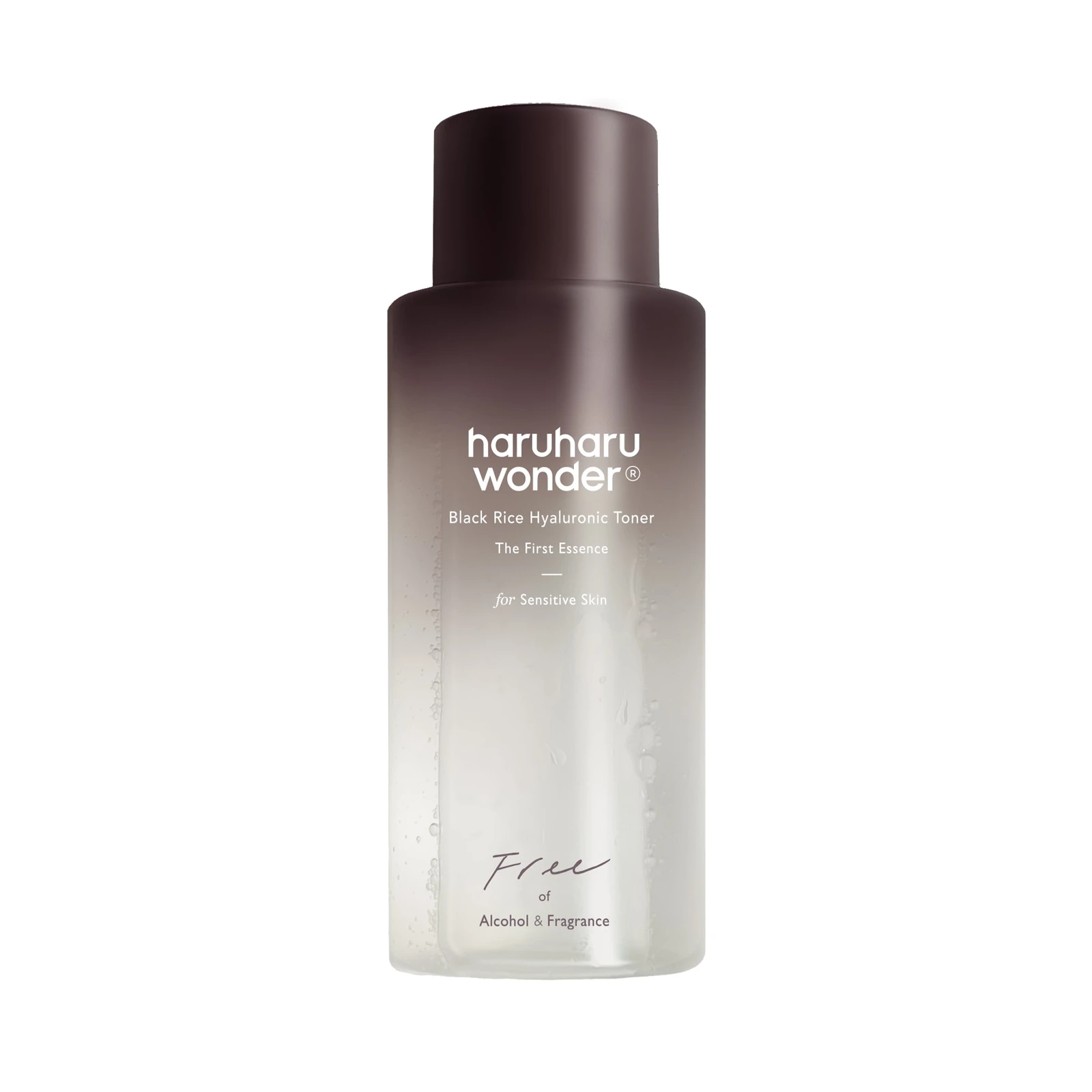 Black Rice Hyaluronic Toner, Free of Alcohol & Fragrance — 150ml · official Haruharu Wonder photograph