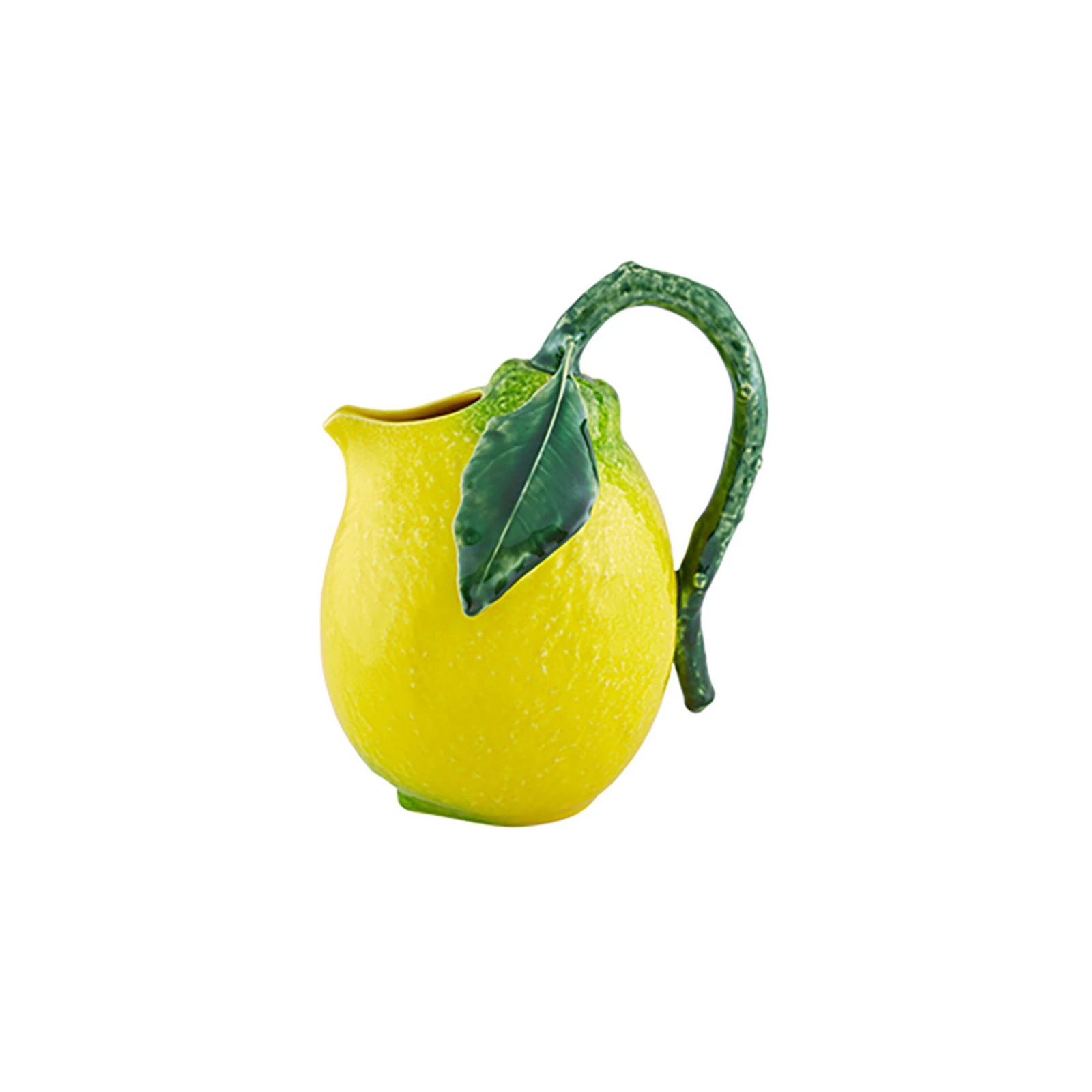 Lemon Pitcher — 2075 ml · official Bordallo Pinheiro photograph