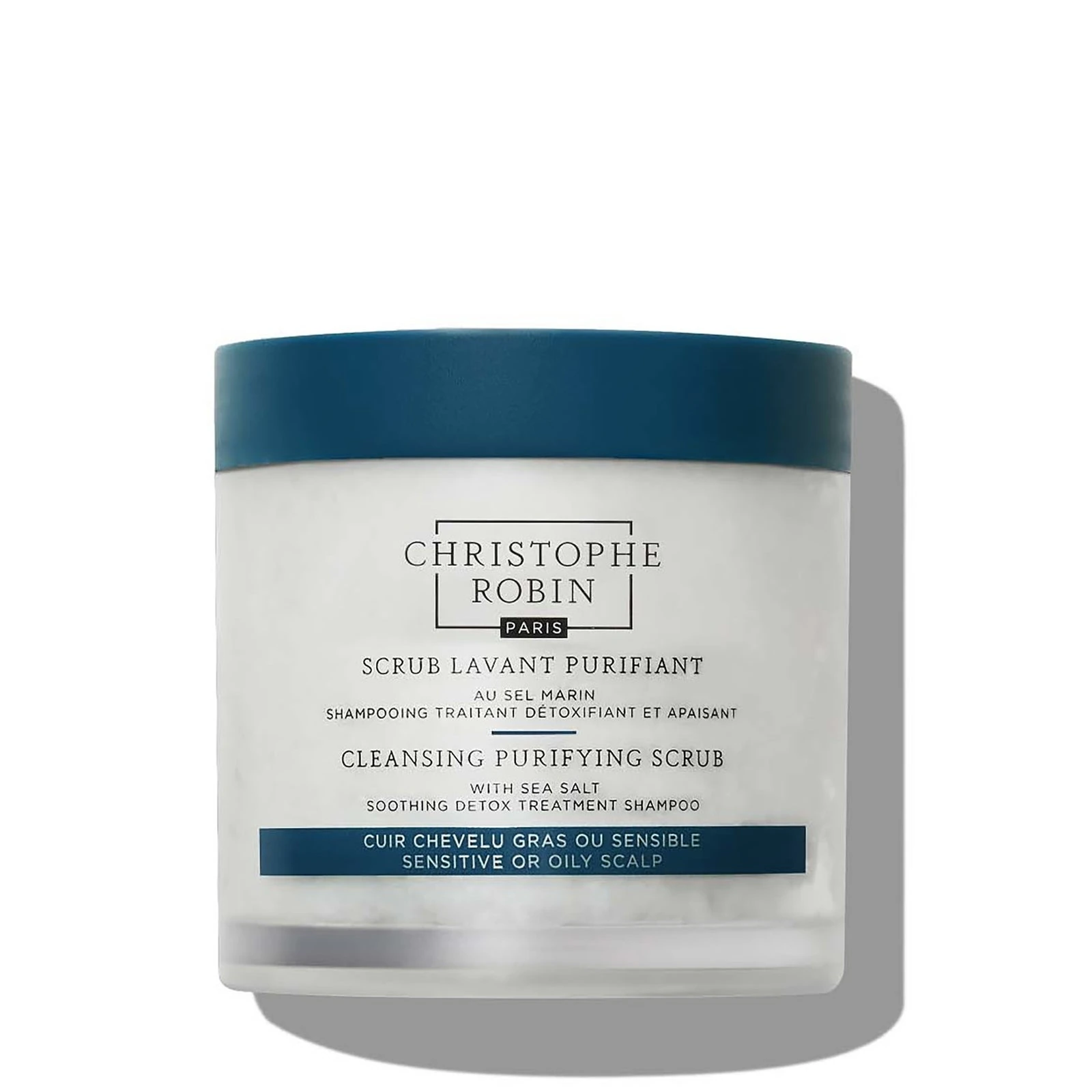 Cleansing Purifying Scrub with Sea Salt · official Christophe Robin photograph
