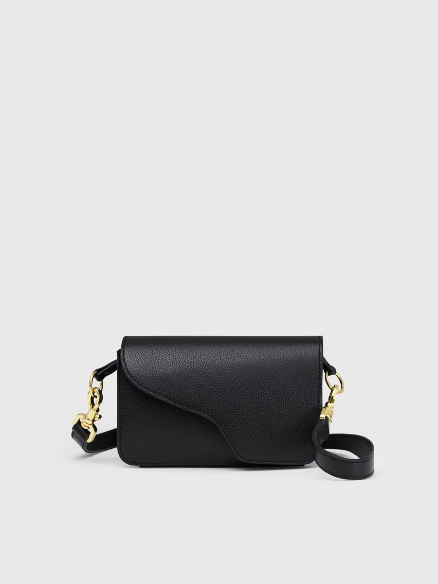 Corsina — Black Grained Leather · fotografía oficial ATP Atelier