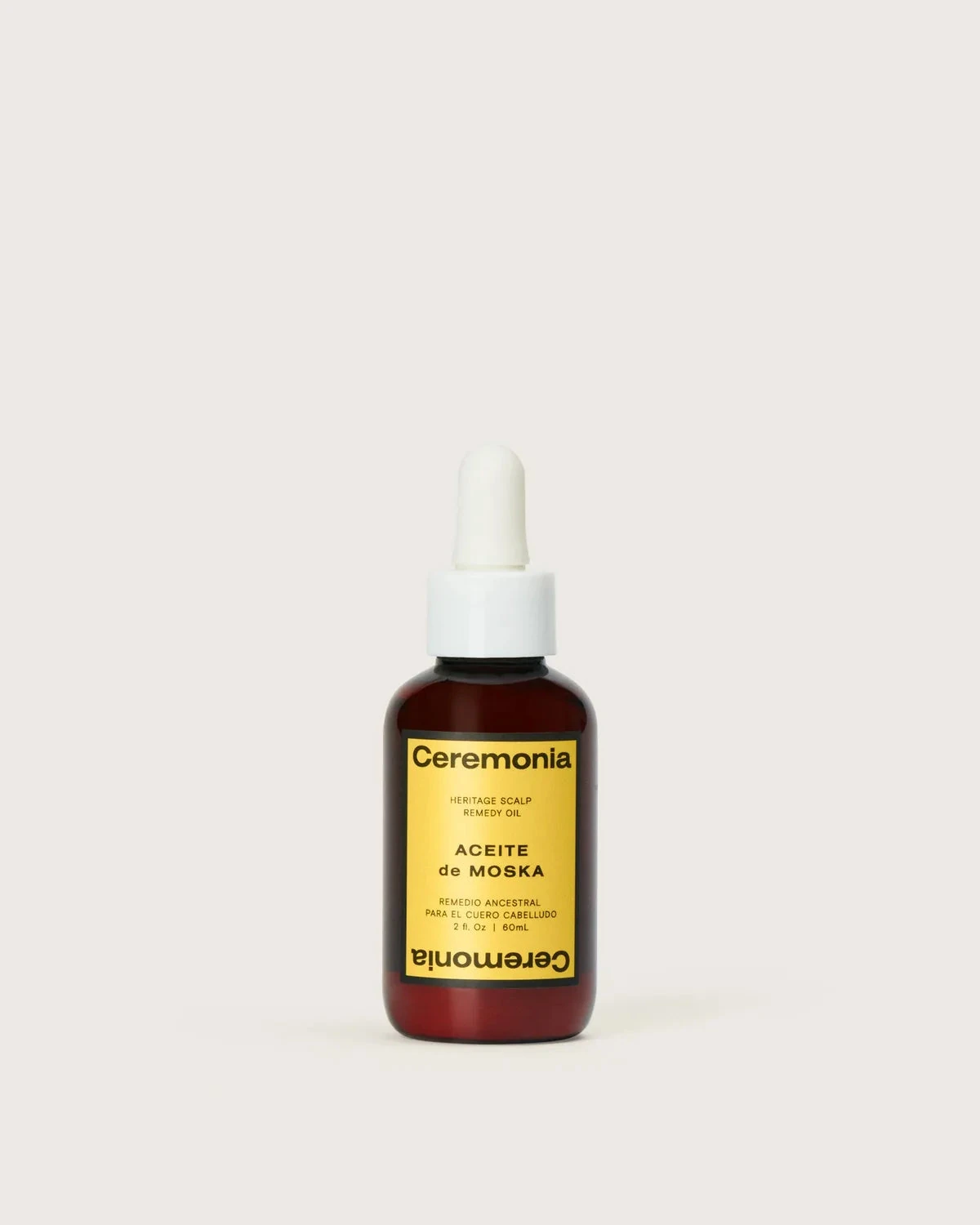Aceite de Moska — Pre-Shampoo Scalp Remedy Oil · official Ceremonia photograph