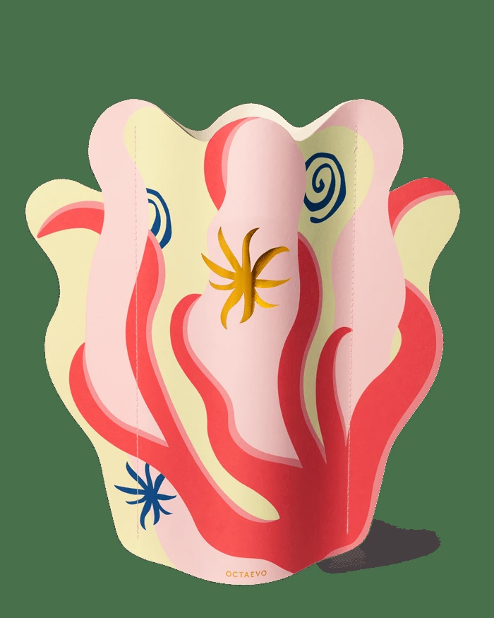 Amalfi Paper Vase · photographie officielle OCTAEVO