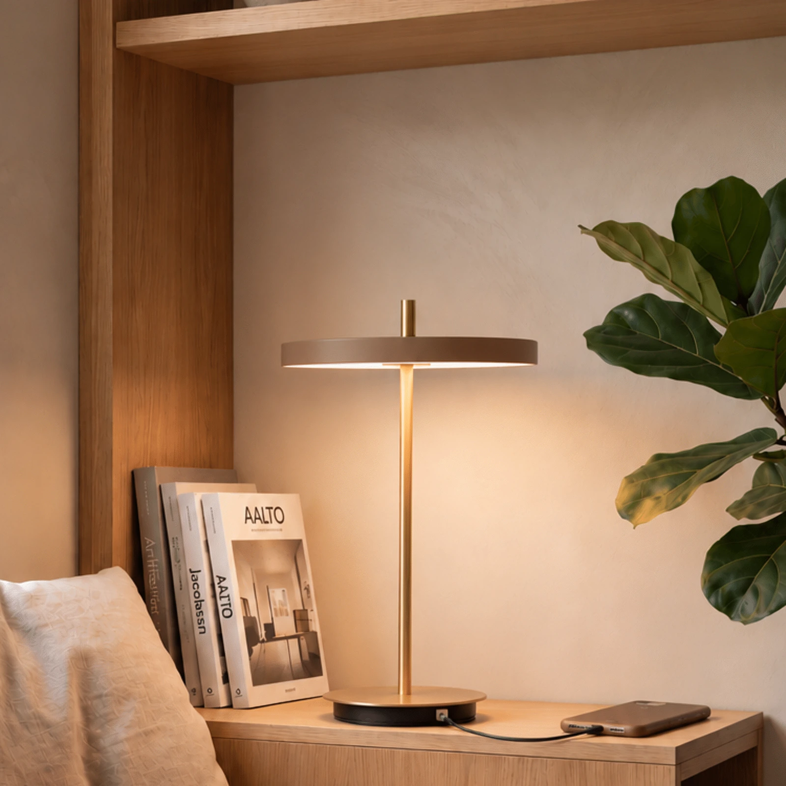 Asteria Air Table Lamp · official UMAGE photograph