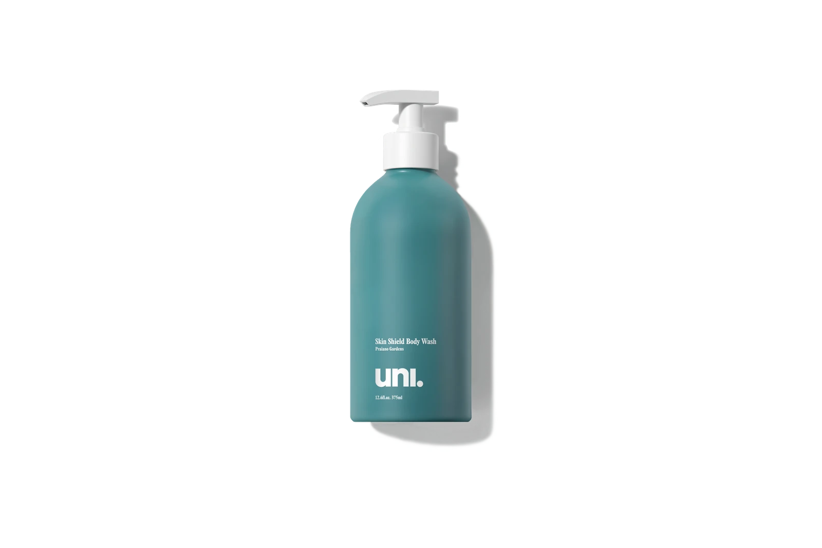 Skin Shield Body Wash · fotografía oficial Uni