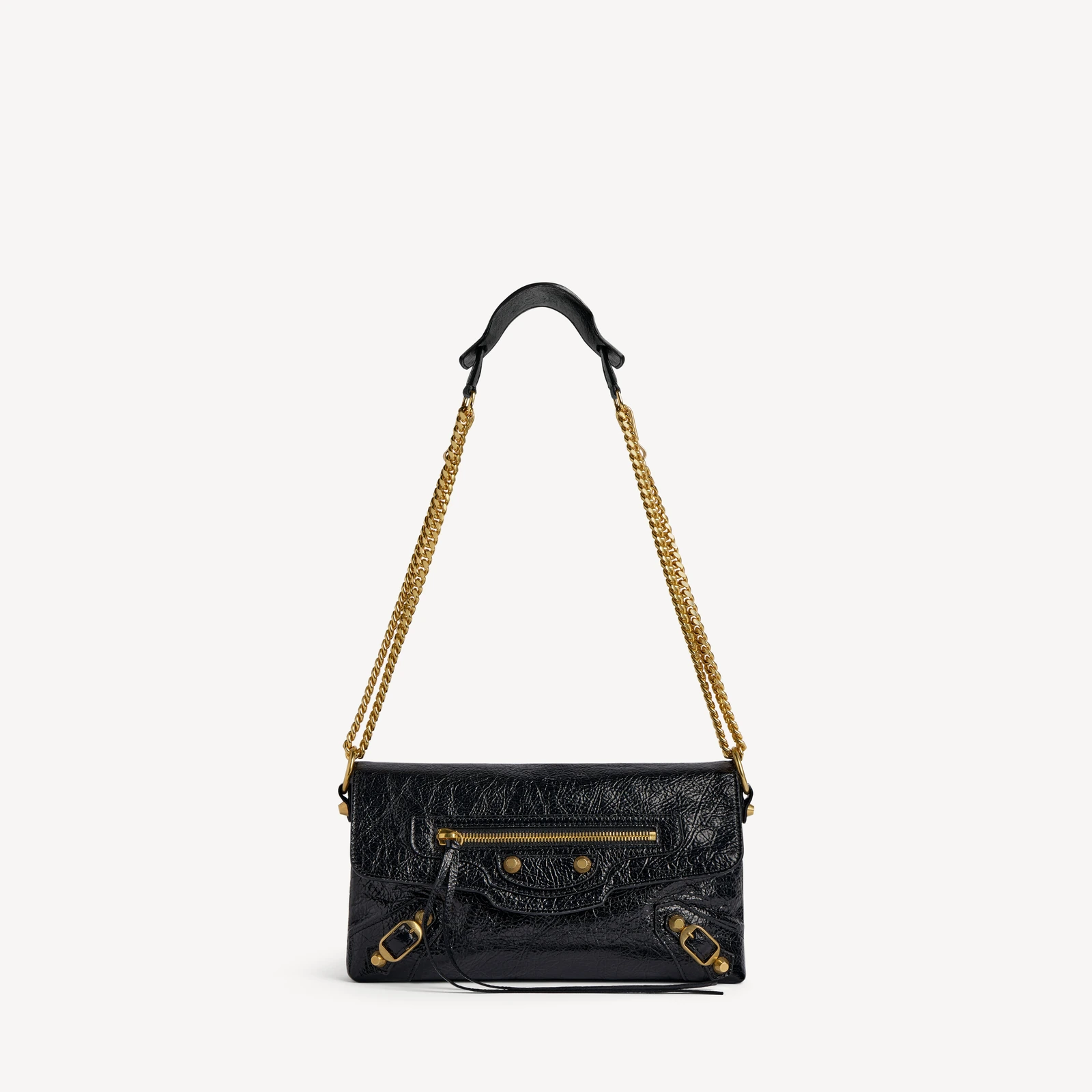 Le City Chain Pouch — Black · fotografía oficial Balenciaga