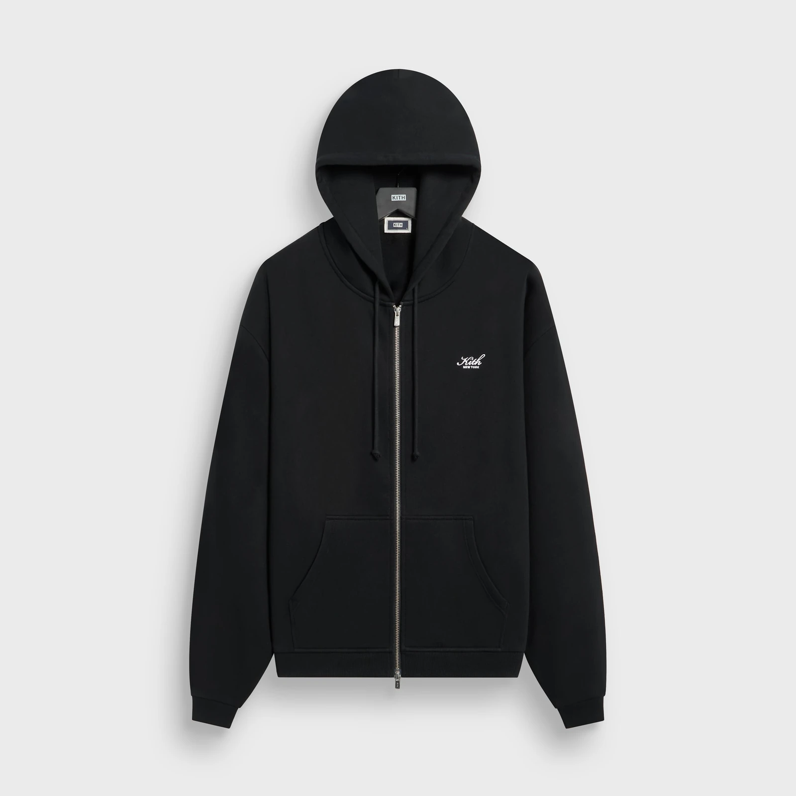 Braxton Full Zip — Black · fotografía oficial Kith