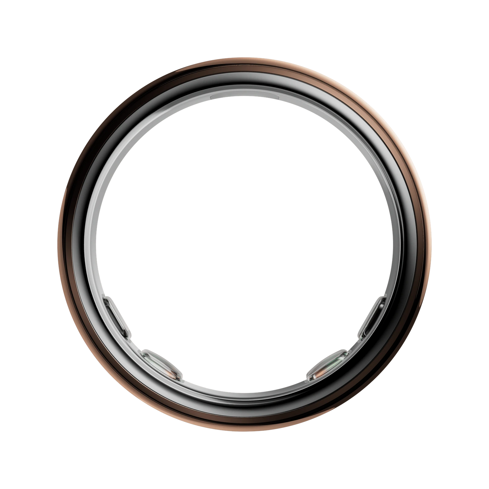 Oura Ring 5 — Deep Rose · official Oura photograph