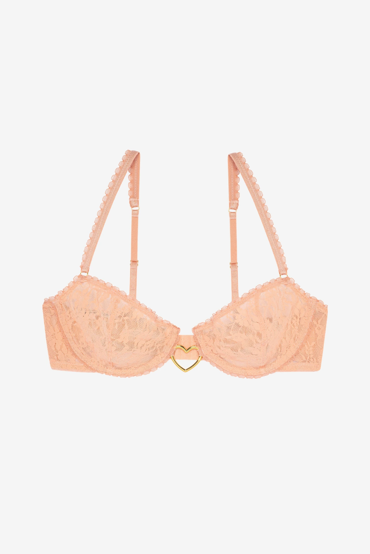 Ambré Underwired Bra — Peach · official Le Petit Trou photograph