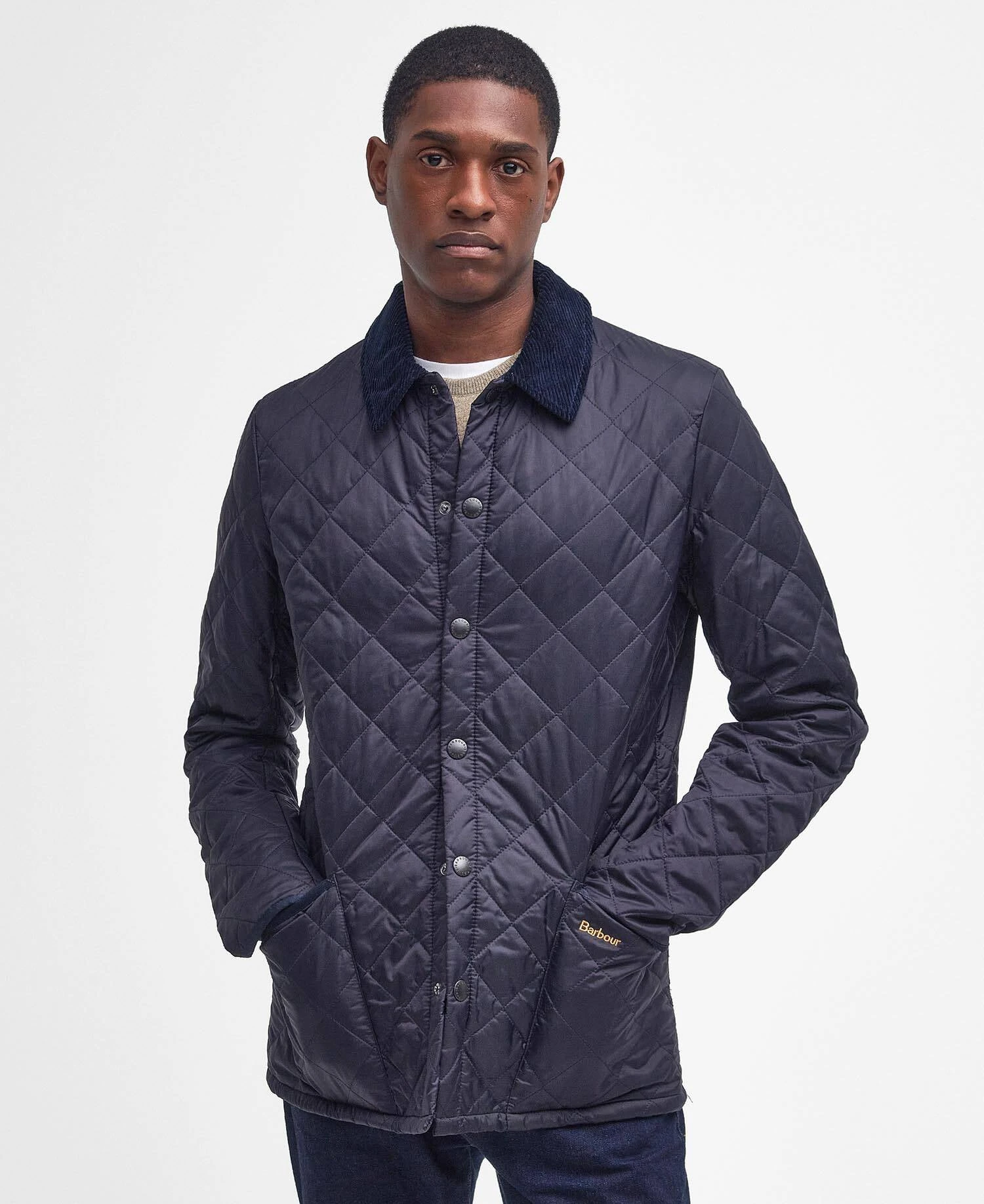 Heritage Liddesdale Quilted Jacket — Classic Navy official product image