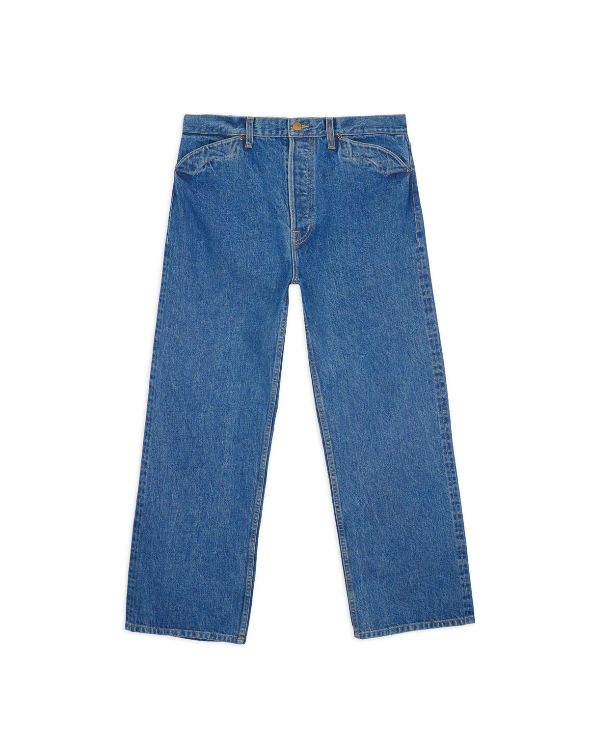Type 00 15oz Selvedge Denim Pant — Stonewash Indigo official product image