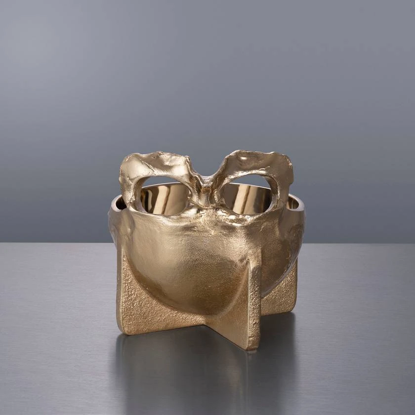 Travis Barker Skull Bowl — Brass Finish image officielle du produit