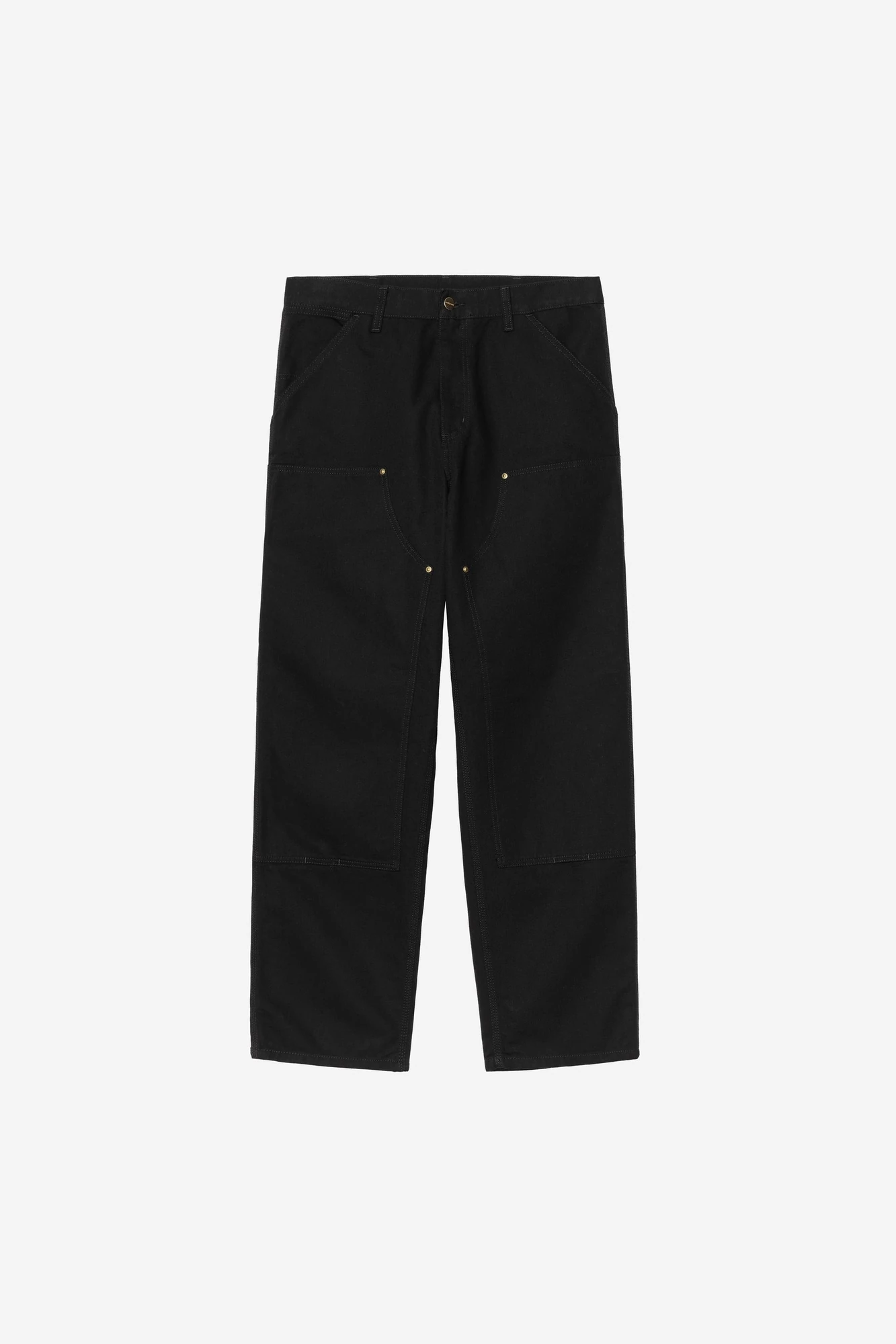 Double Knee Pant — Black (rinsed) imagen oficial del producto