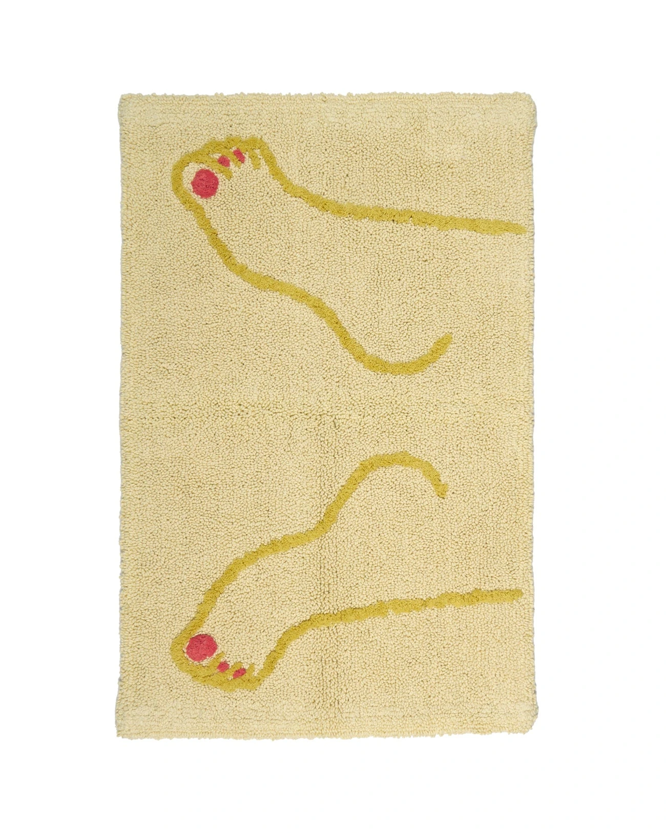 Footsie Bathmat — Yellow official product image