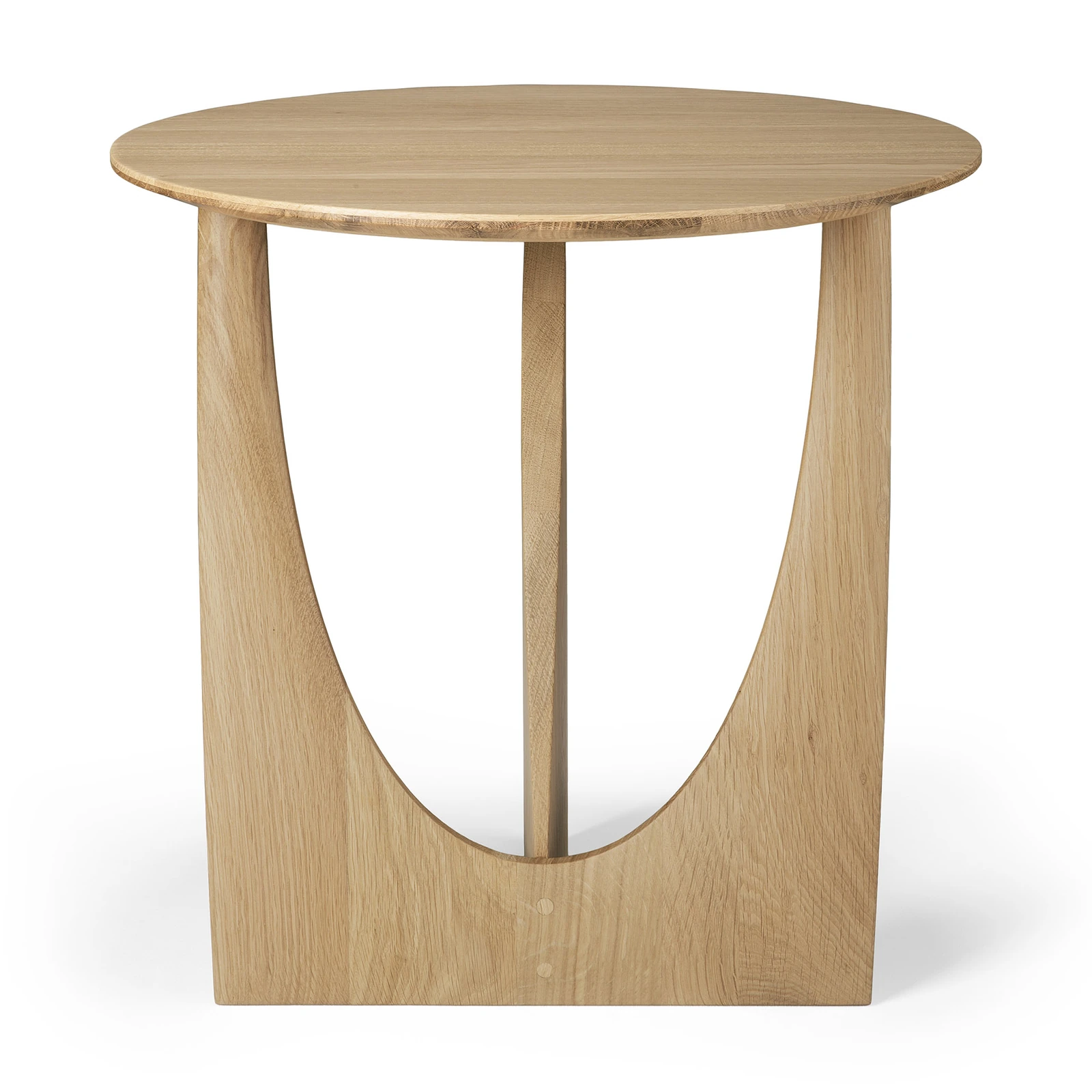 Geometric Side Table — Oak, 50537 imagen oficial del producto