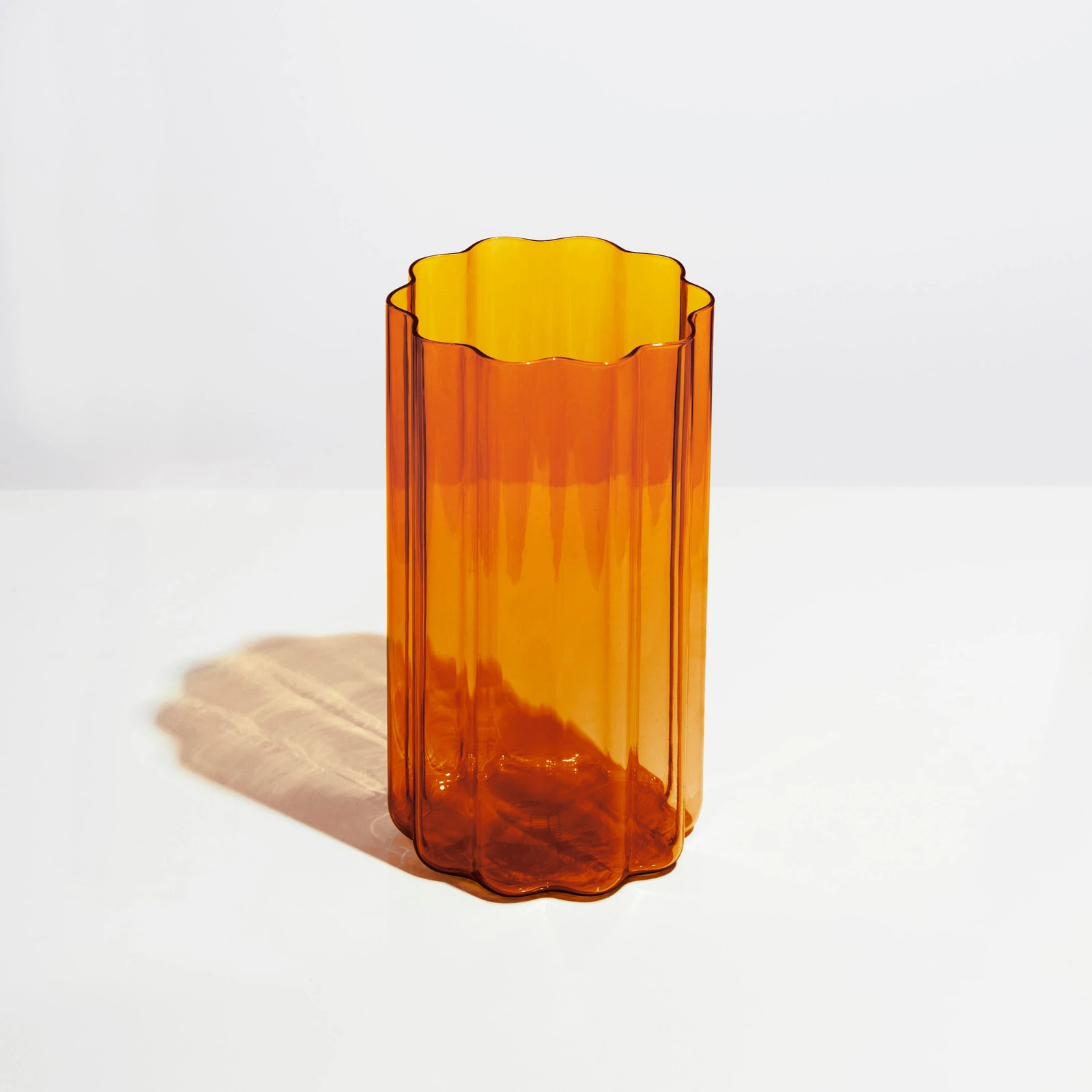 Wave Vase — Amber official product image