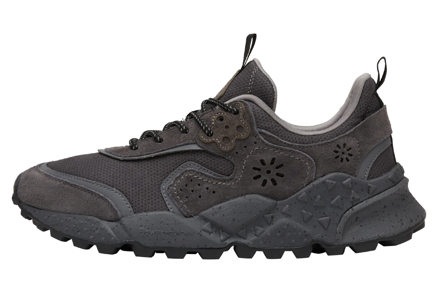 Kotetsu Man — Black Suede and Technical Fabric official product image