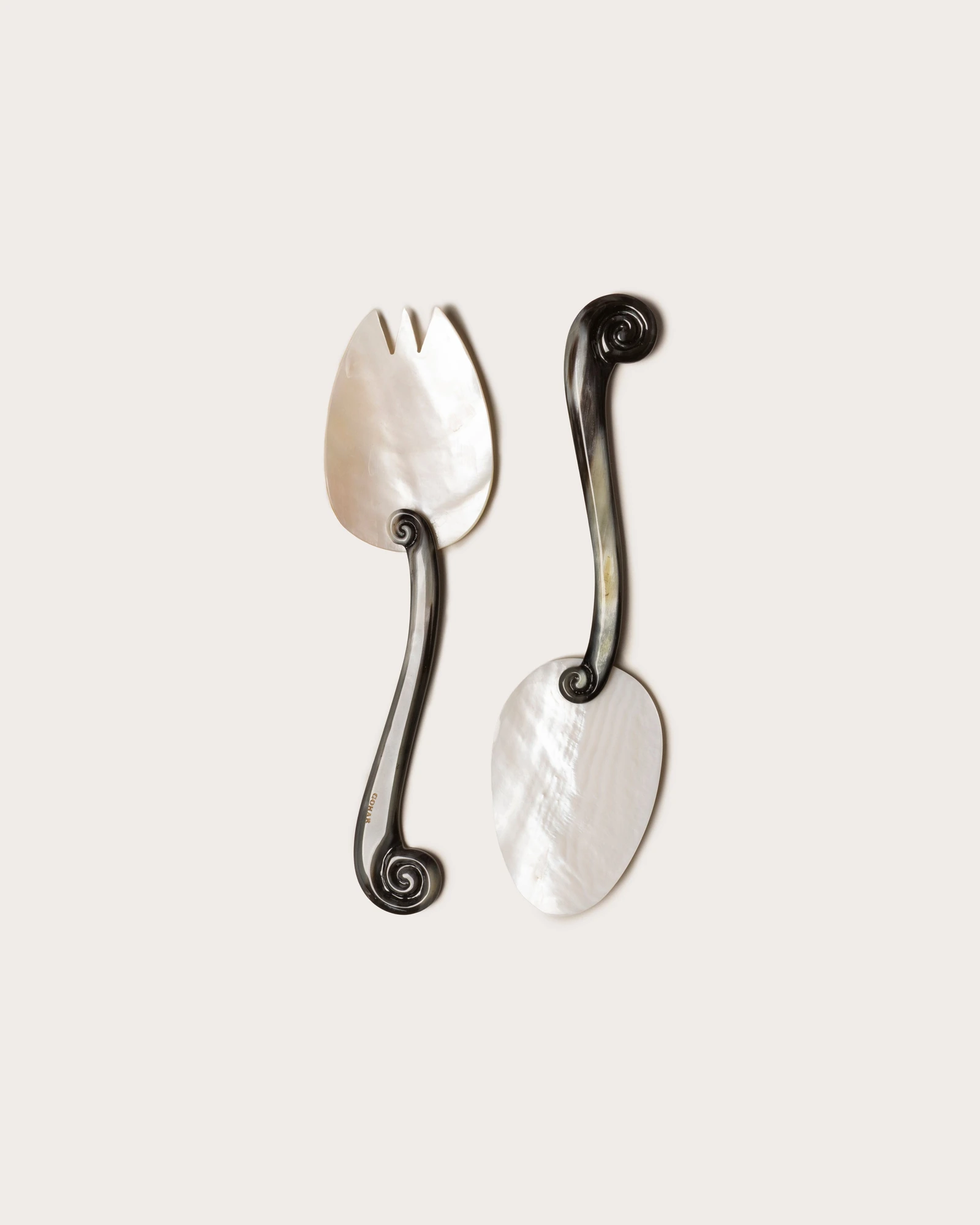 Nautilus Salad Servers — Pair official product image