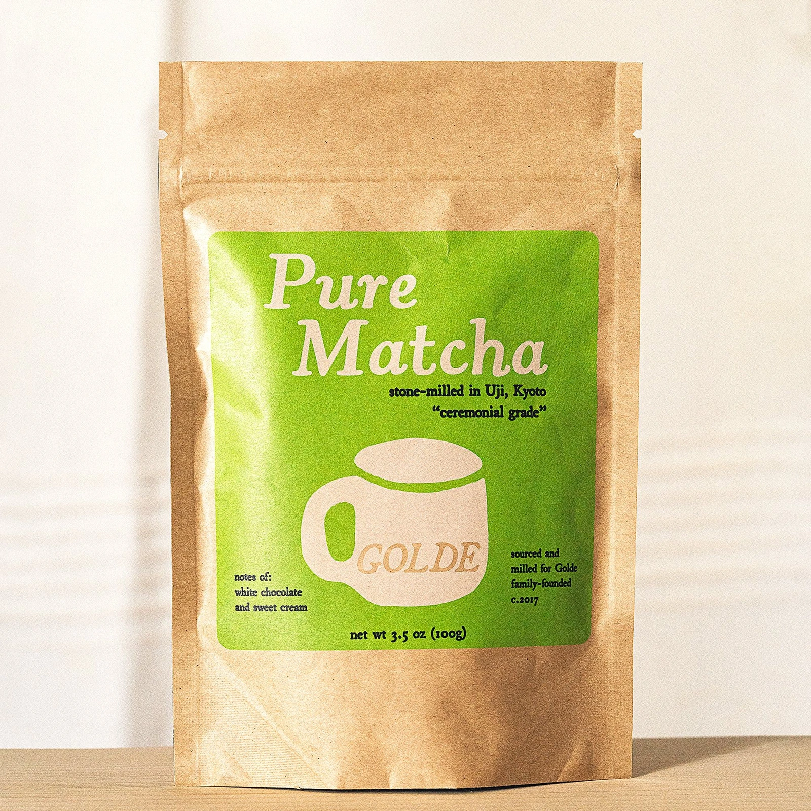 Pure Matcha —100 g pouch imagen oficial del producto