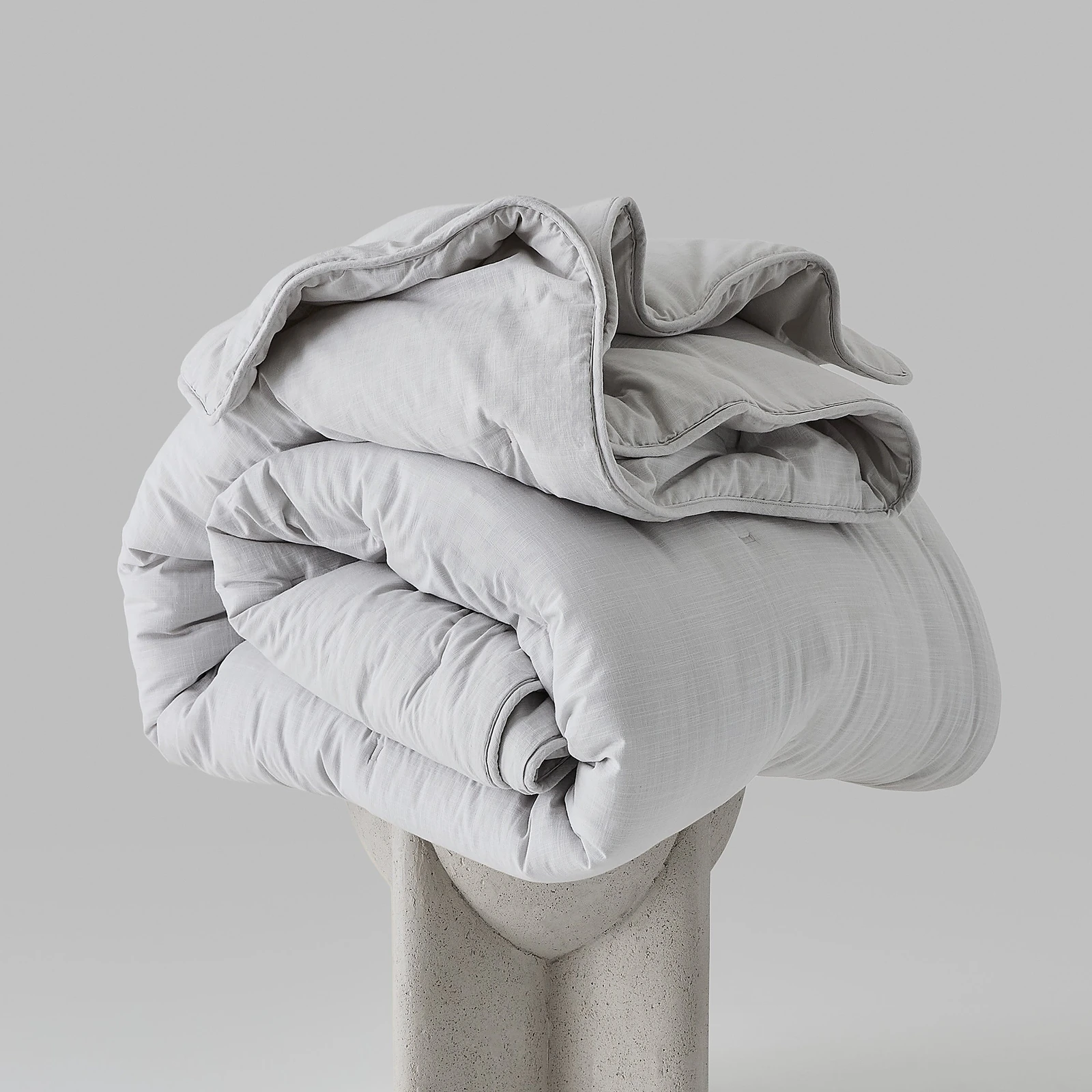 Cloud Relaxed Weave Comforter · Fog · Full/Queen · official Hush photograph
