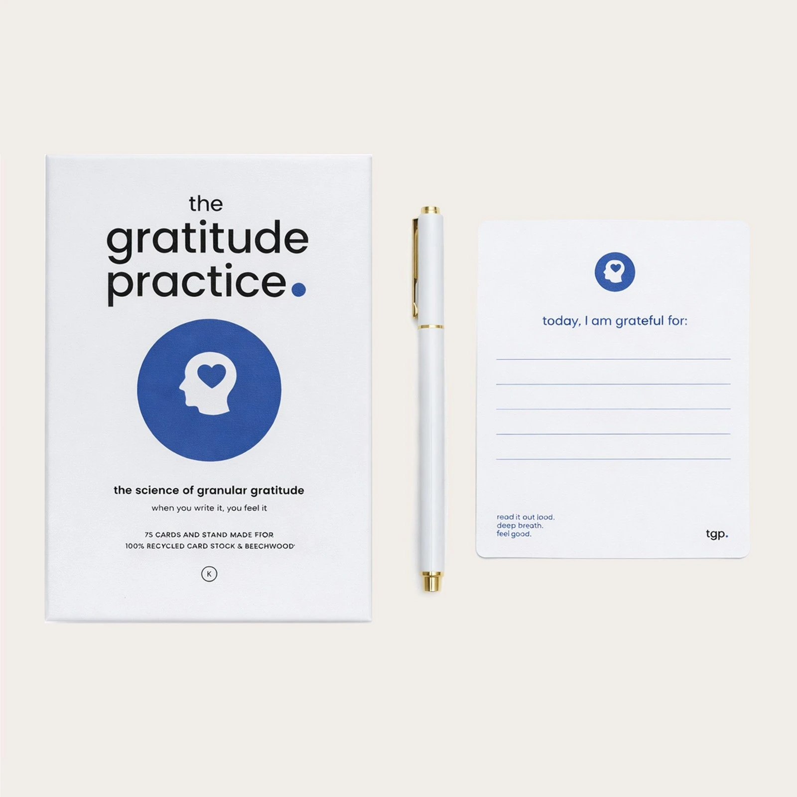 The Gratitude Practice —75 cards imagen oficial del producto