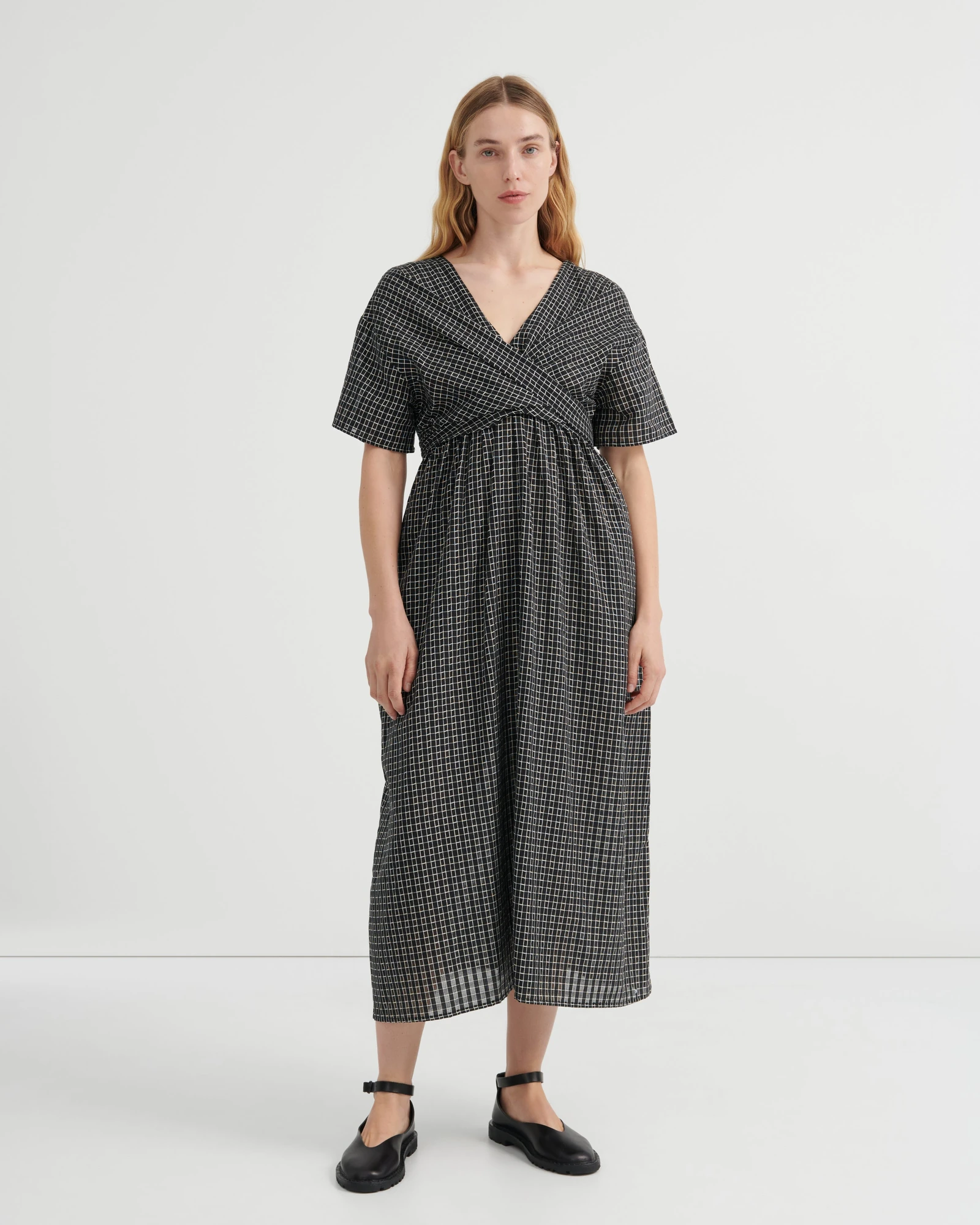 Composer Dress — Loom Check official product image