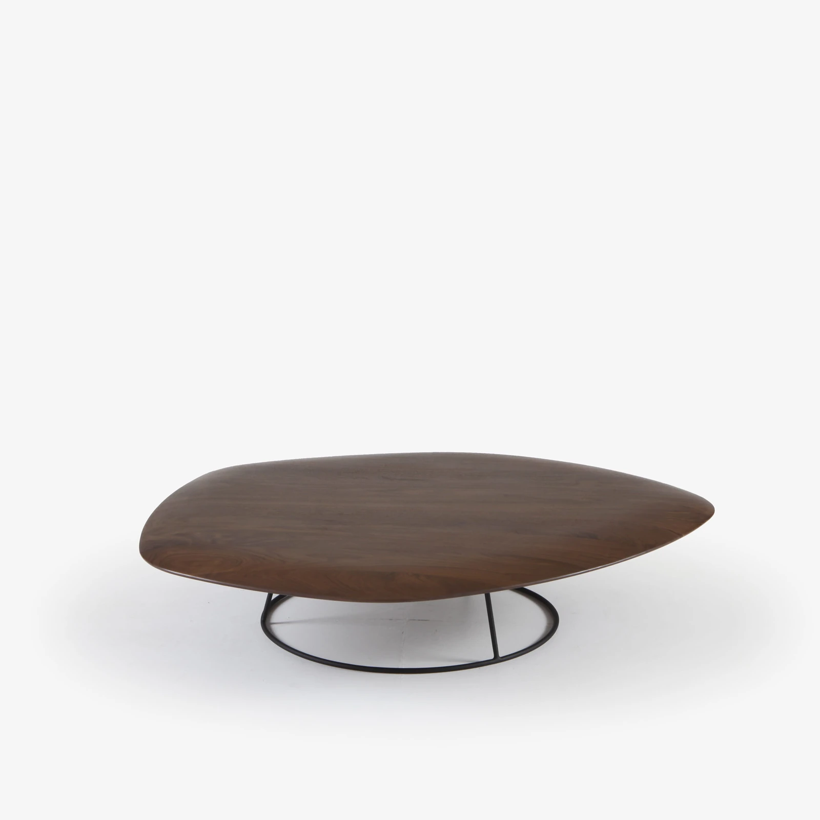 Pebble Coffee Table — Convex Top, American Walnut official product image