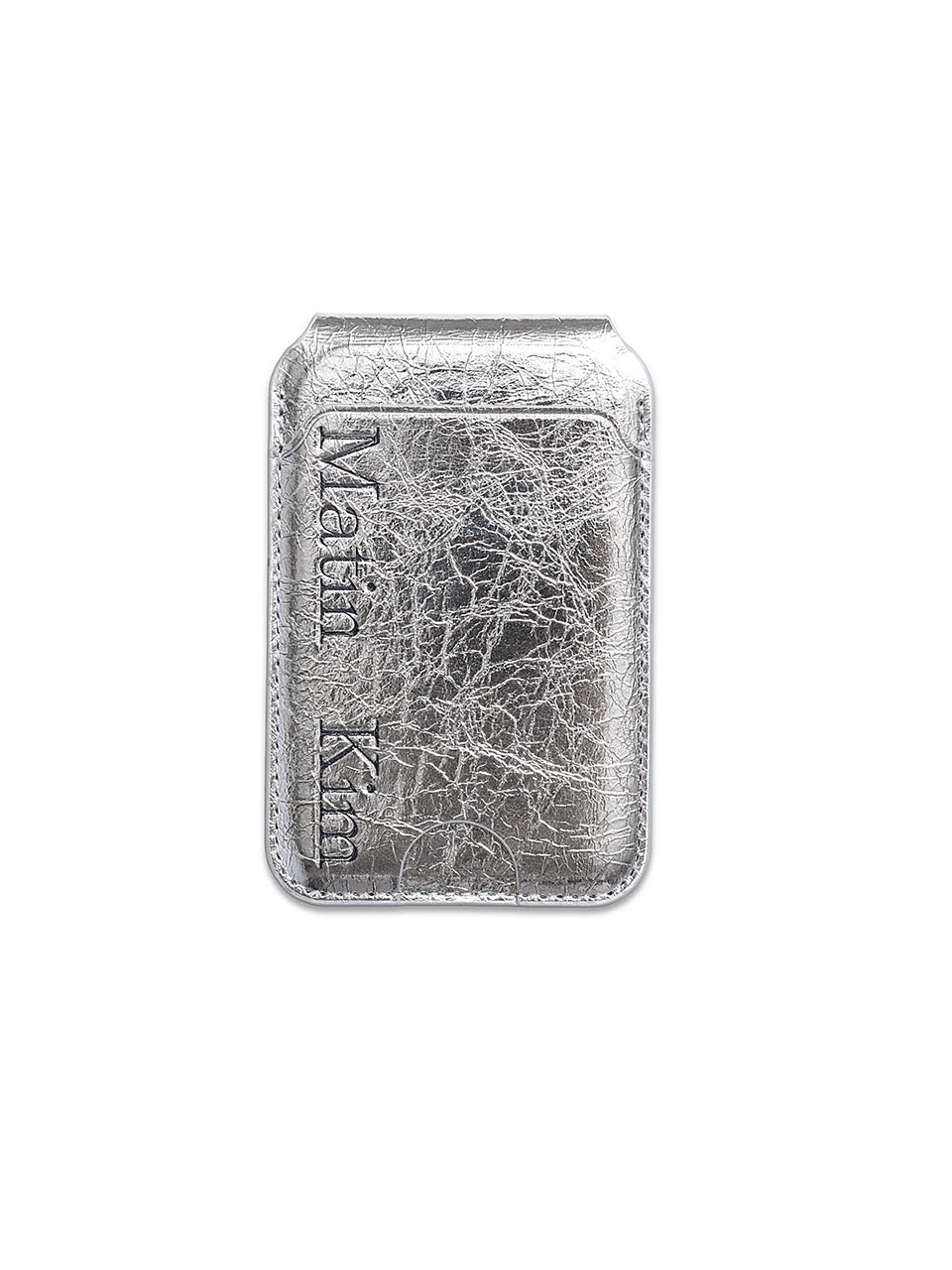 Matin Magnetic Flip Card Wallet — Silver imagen oficial del producto